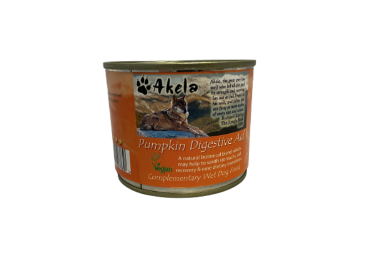 Akela Digestive Aid Pumpkin Mix Dog Meats Bone