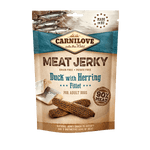 CARNILOVE JERKY DUCK WITH HERRING FILLET