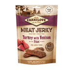 CARNILOVE JERKY TURKEY WITH VENISON FILLET