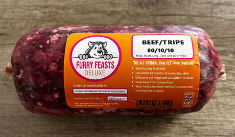 FURRY FEASTS DELUXE BEEF & BEEF TRIPE